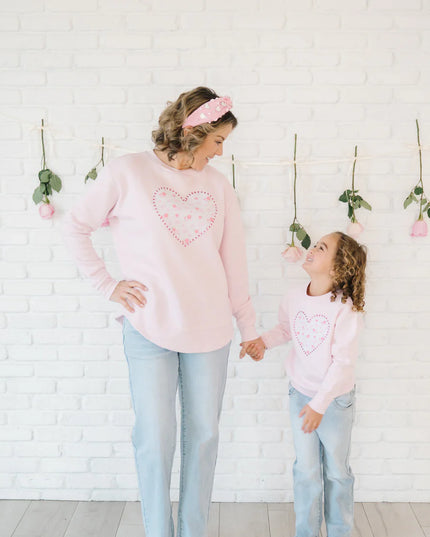Adult Pink Valentine’s Gemstone Headband