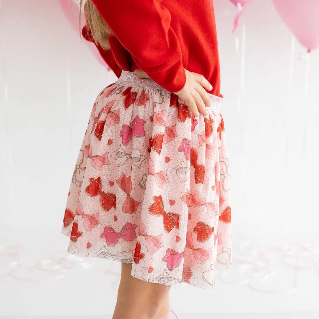 Bow Love Valentine’s Day Tutu