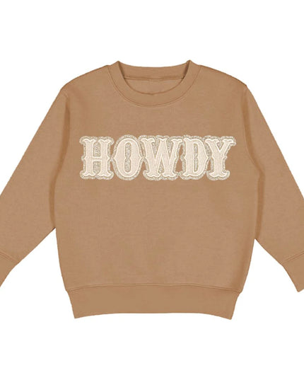 Howdy Patch Sweatshirt