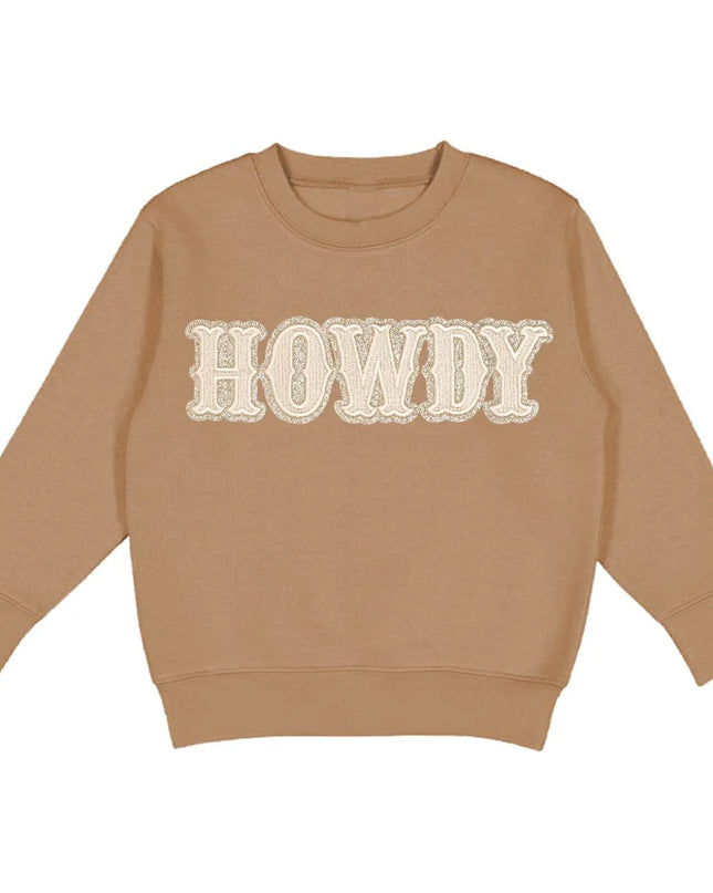 Howdy Patch Sweatshirt