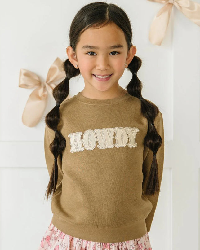 Howdy Patch Sweatshirt