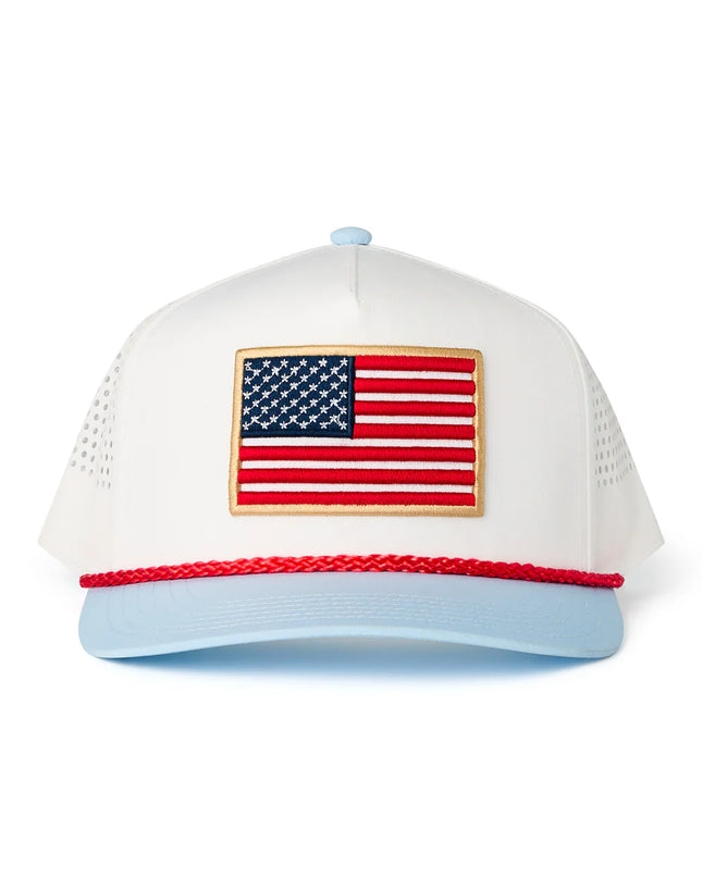 Old Glory | White Youth SnapBack