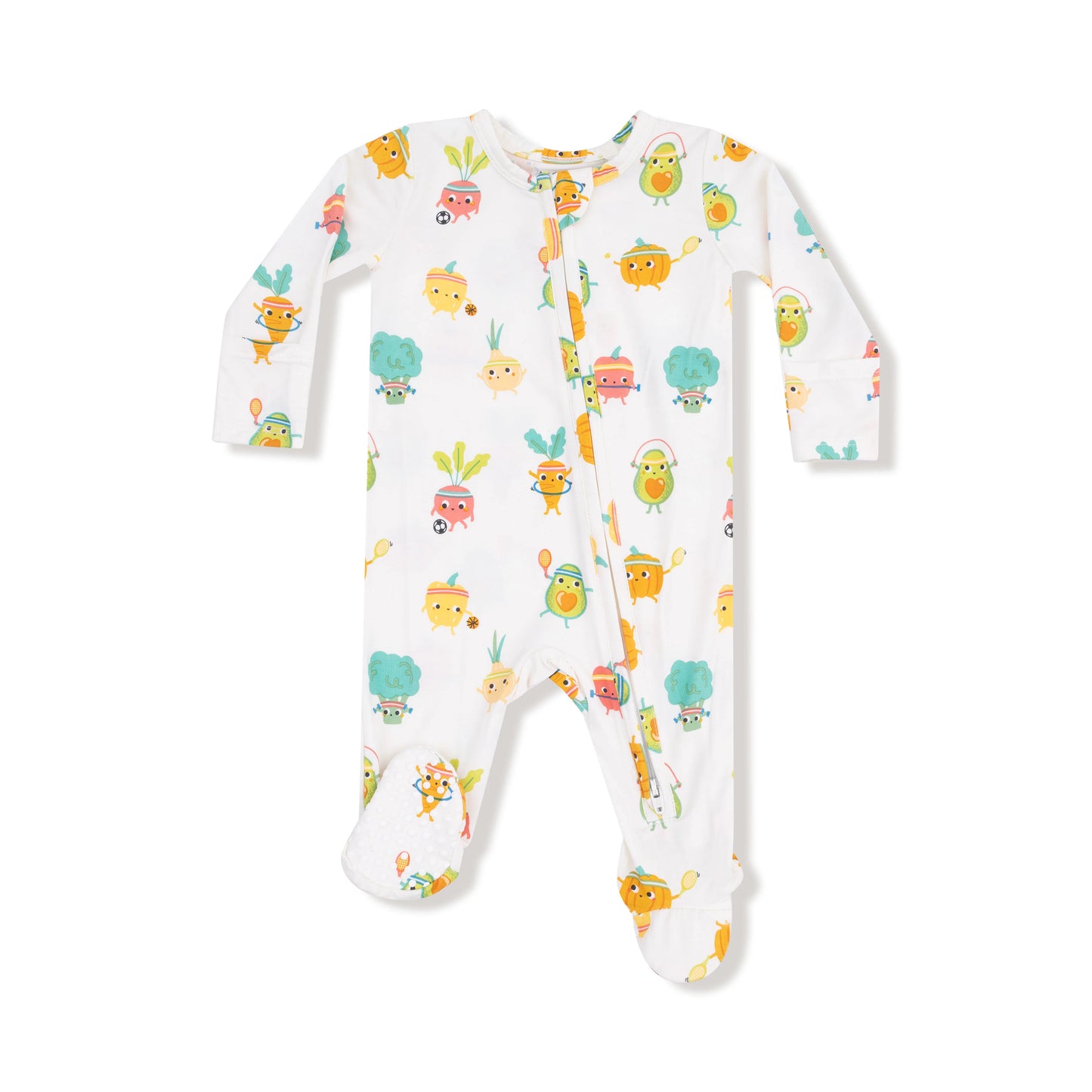 Veggie Sport Zipper Footie