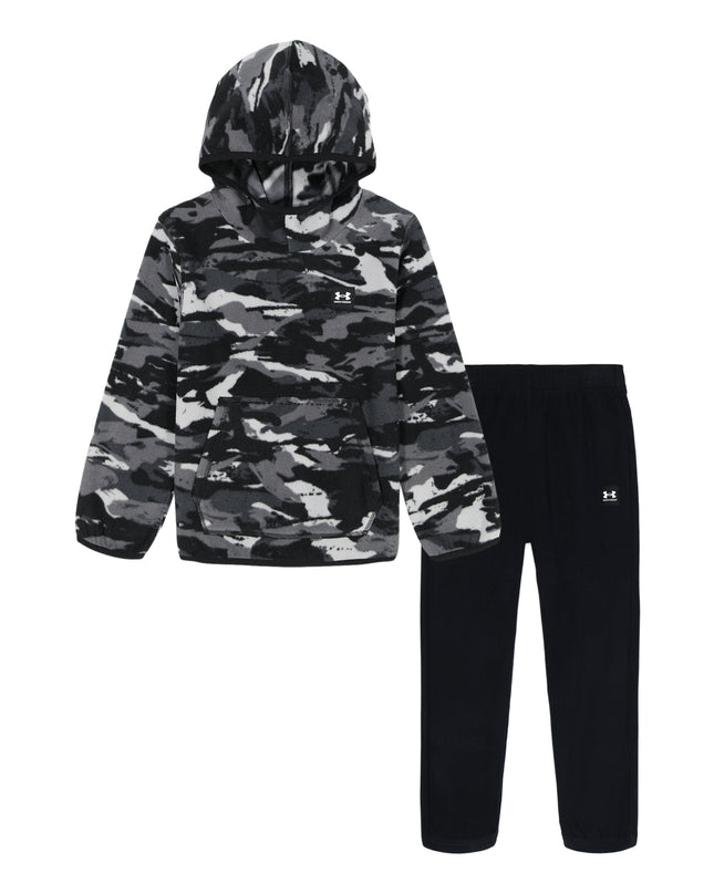 UA Fleece Camo Set | Black