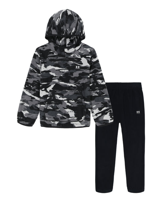 UA Fleece Camo Set | Black