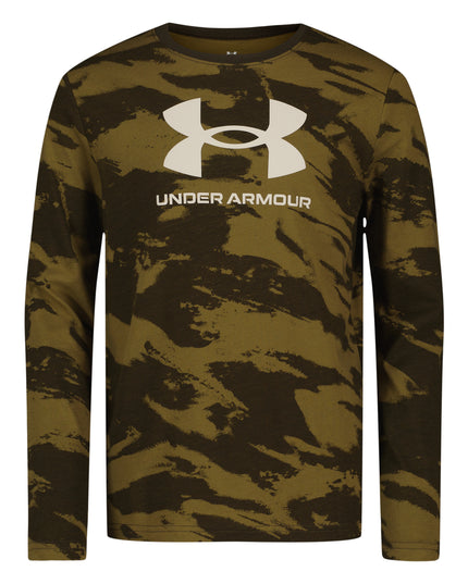 UA Long Sleeve Cotton | Expedition Green