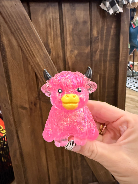Highland Cow Squish In Box | Maltose