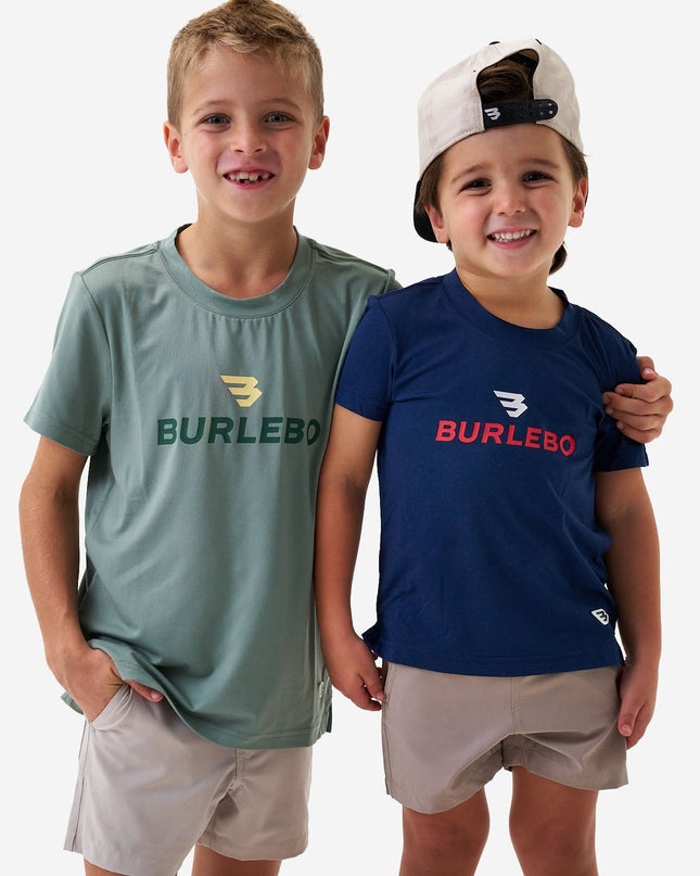 Youth Go To Tee | 2-Pack Navy & Sage