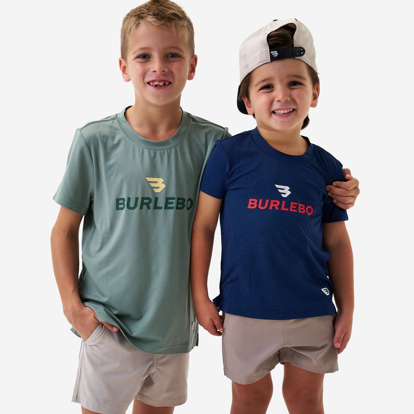 Youth Go To Tee | 2-Pack Navy & Sage