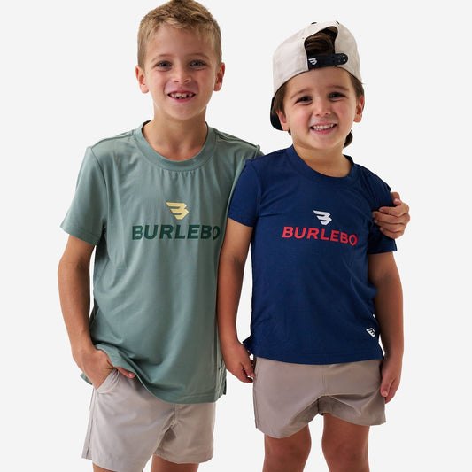 Youth Go To Tee | 2-Pack Navy & Sage