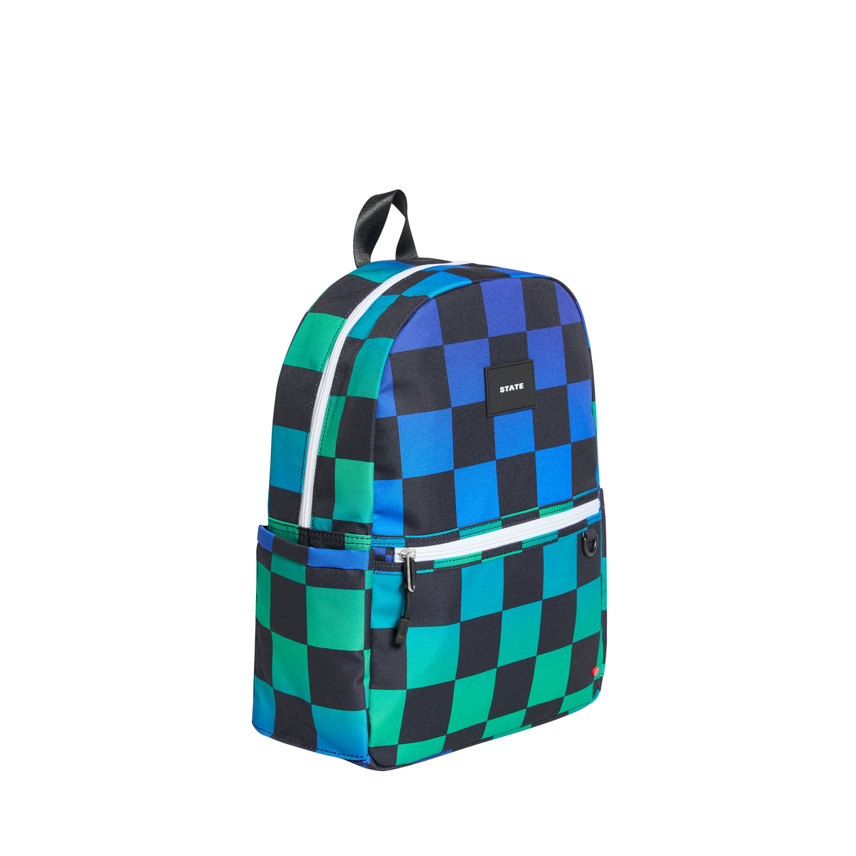 STATE Kane Backpack | Blue Checkerboard