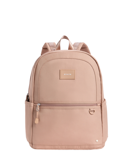 STATE Kane Double Pocket Backpack | Mocha