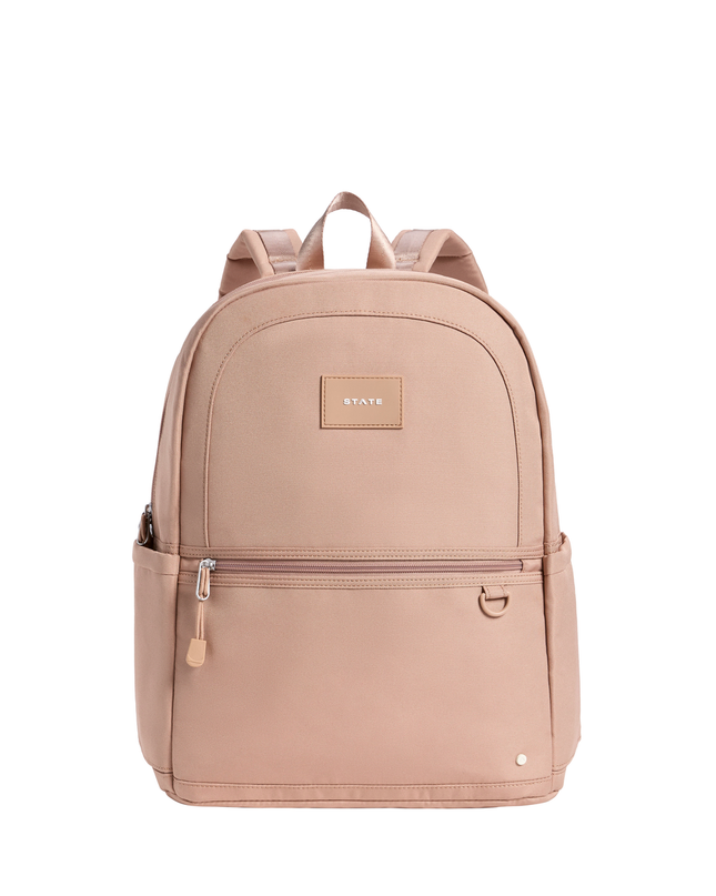 STATE Kane Double Pocket Backpack | Mocha