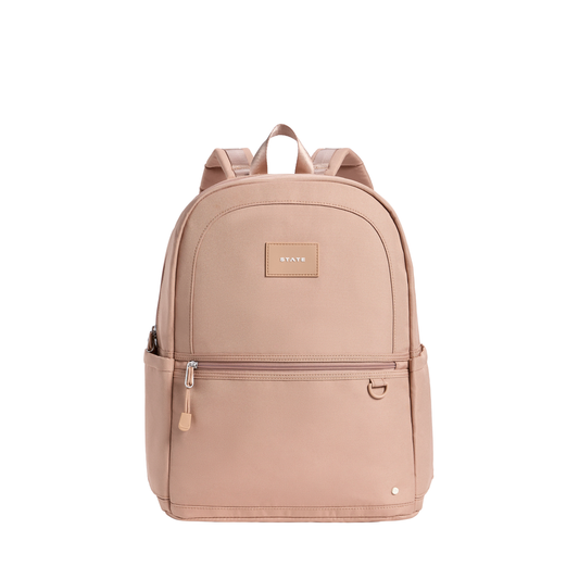 STATE Kane Double Pocket Backpack | Mocha