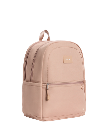 STATE Kane Double Pocket Backpack | Mocha