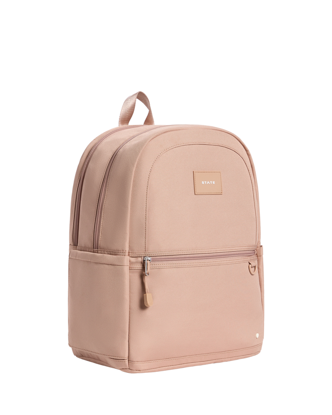 STATE Kane Double Pocket Backpack | Mocha