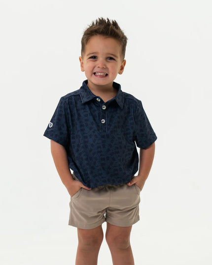 Youth Polo | Stars and Stripes Navy