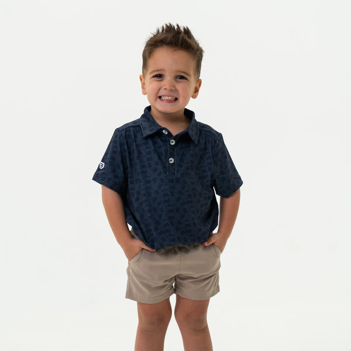 Youth Polo | Stars and Stripes Navy