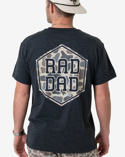 Rad Dad Deer Camo | Heather Black