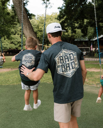 Rad Dad Deer Camo | Heather Black