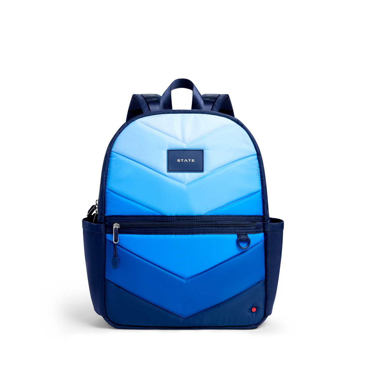 STATE Kane Backpack | Blue Chevron