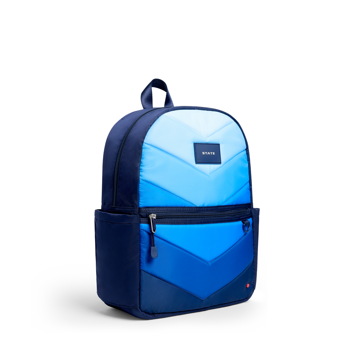 STATE Kane Backpack | Blue Chevron