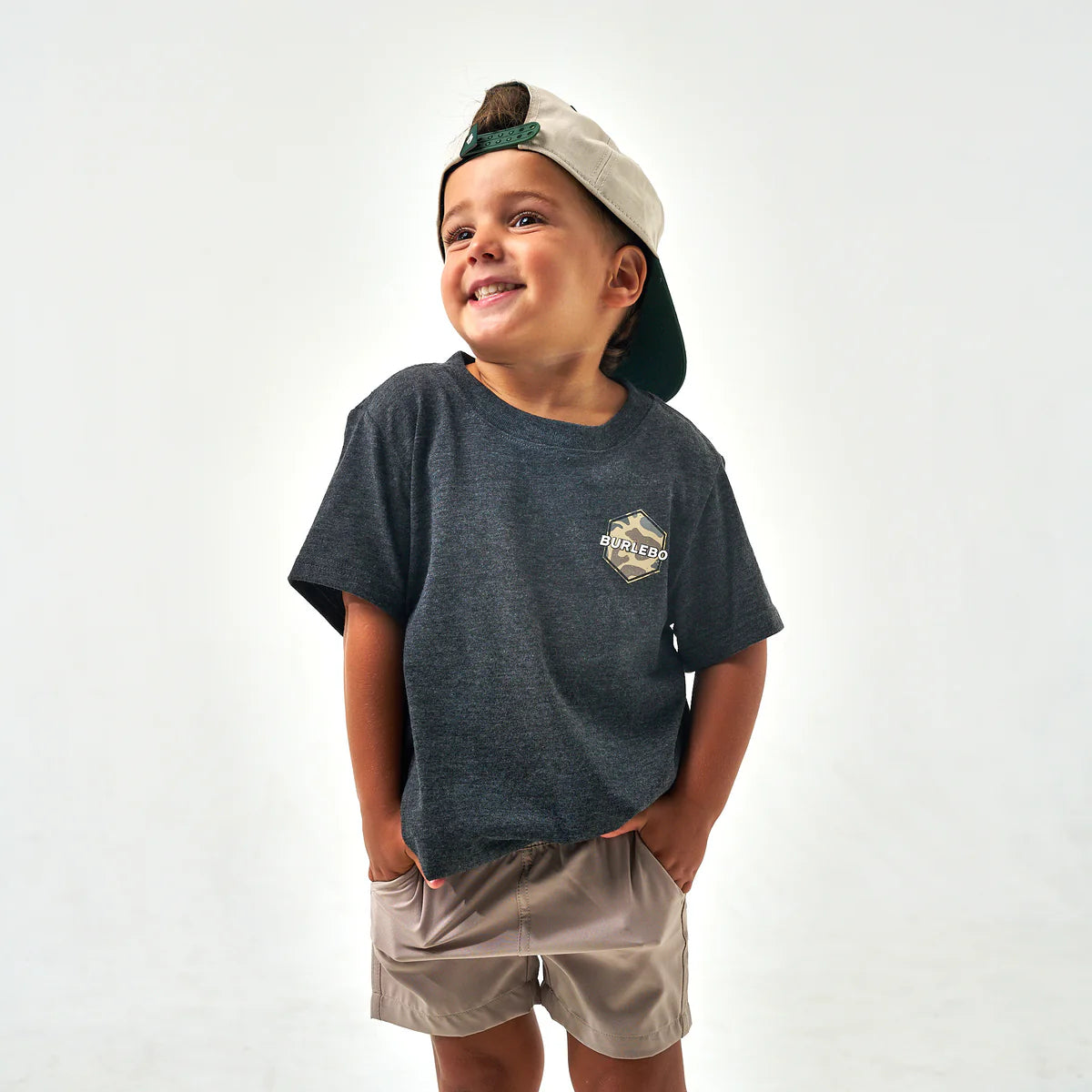 Toddler Tee | Rad Dude | Heather Black
