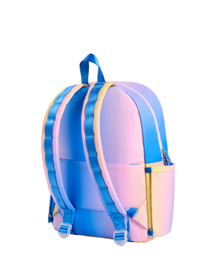 STATE Kane Backpack | Blue Pink Yellow Gradient