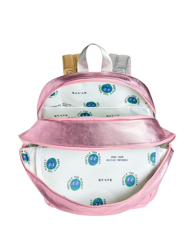 STATE Kane Double Pocket Backpack | Paint Drip