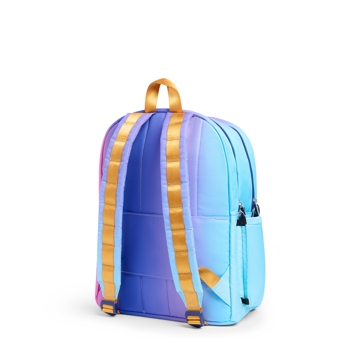 STATE Kane Double Pocket Backpack | Blue Pink Gradient