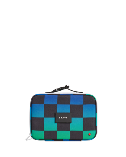 STATE Lunch Box | Blue Checkerboard
