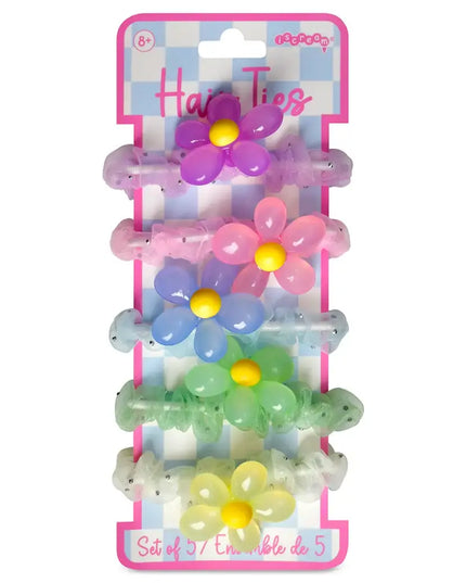 Flower Hair Tie Set