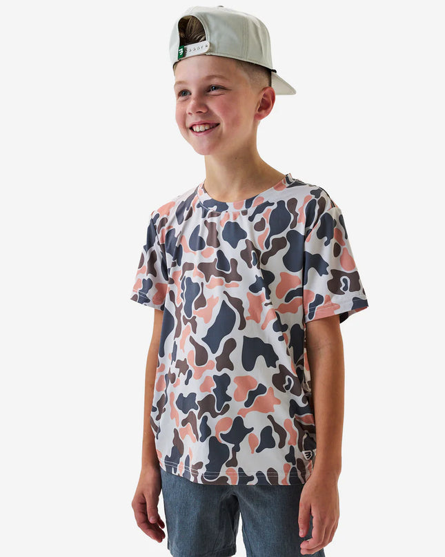 Youth Tee | Dri Fit Go To Tee | Vintage Camo