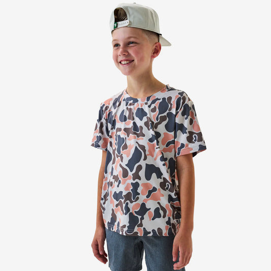 Youth Tee | Dri Fit Go To Tee | Vintage Camo
