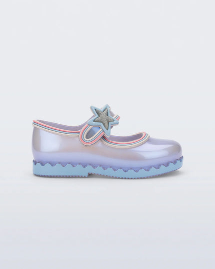 Mini Melissa Hip Ballerina Star | Pearly Blue