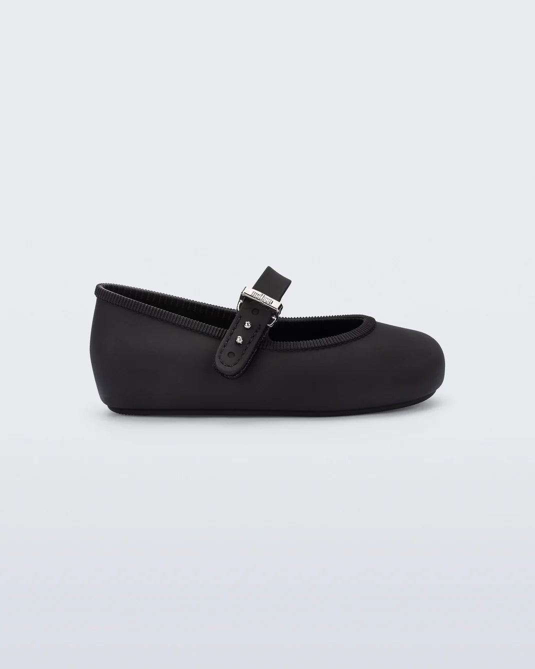 Mini Melissa Soft Ballerina Flats | Black