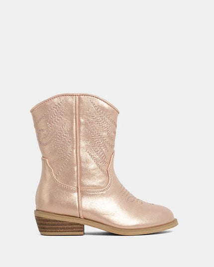 Zahara Mini Boot | Rose Gold