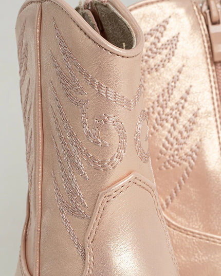 Zahara Mini Boot | Rose Gold