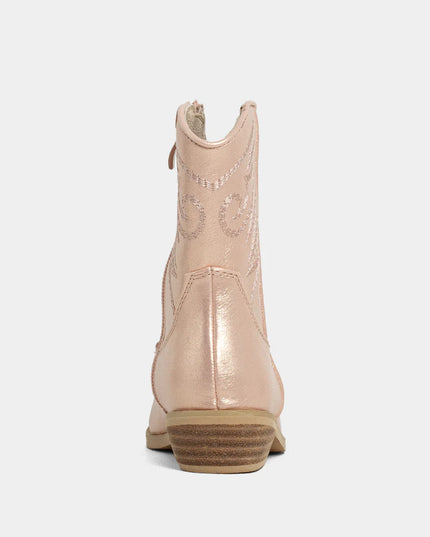 Zahara Mini Boot | Rose Gold