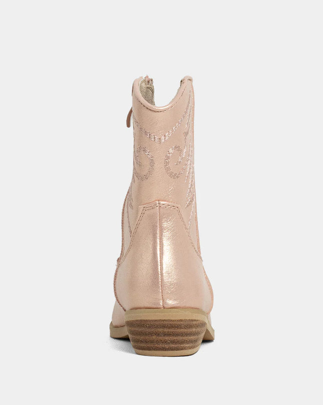 Zahara Mini Boot | Rose Gold