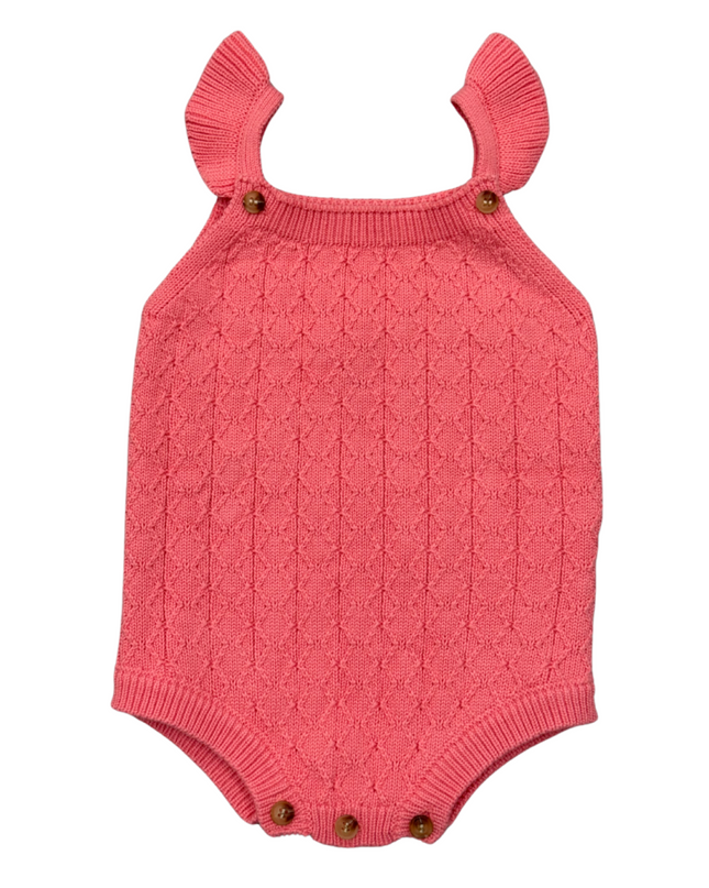 Knit Sweater Bodysuit | Strawberry Ice Cream