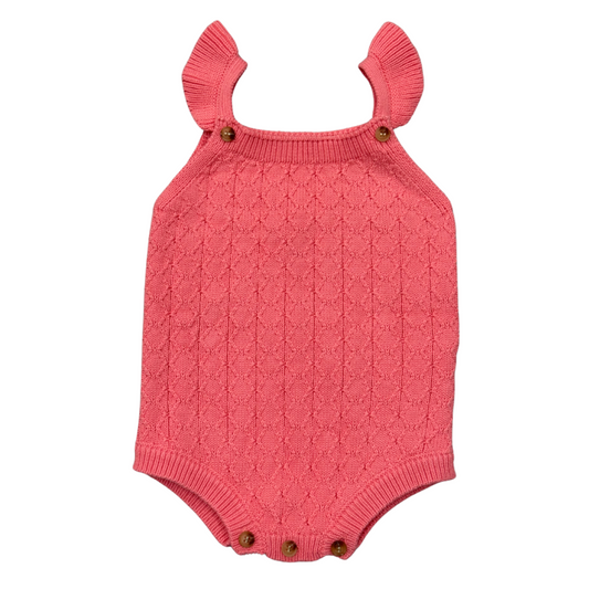 Knit Sweater Bodysuit | Strawberry Ice Cream