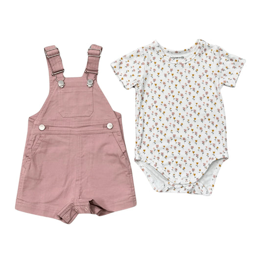 Cotton Overall Set | Mini Daisy
