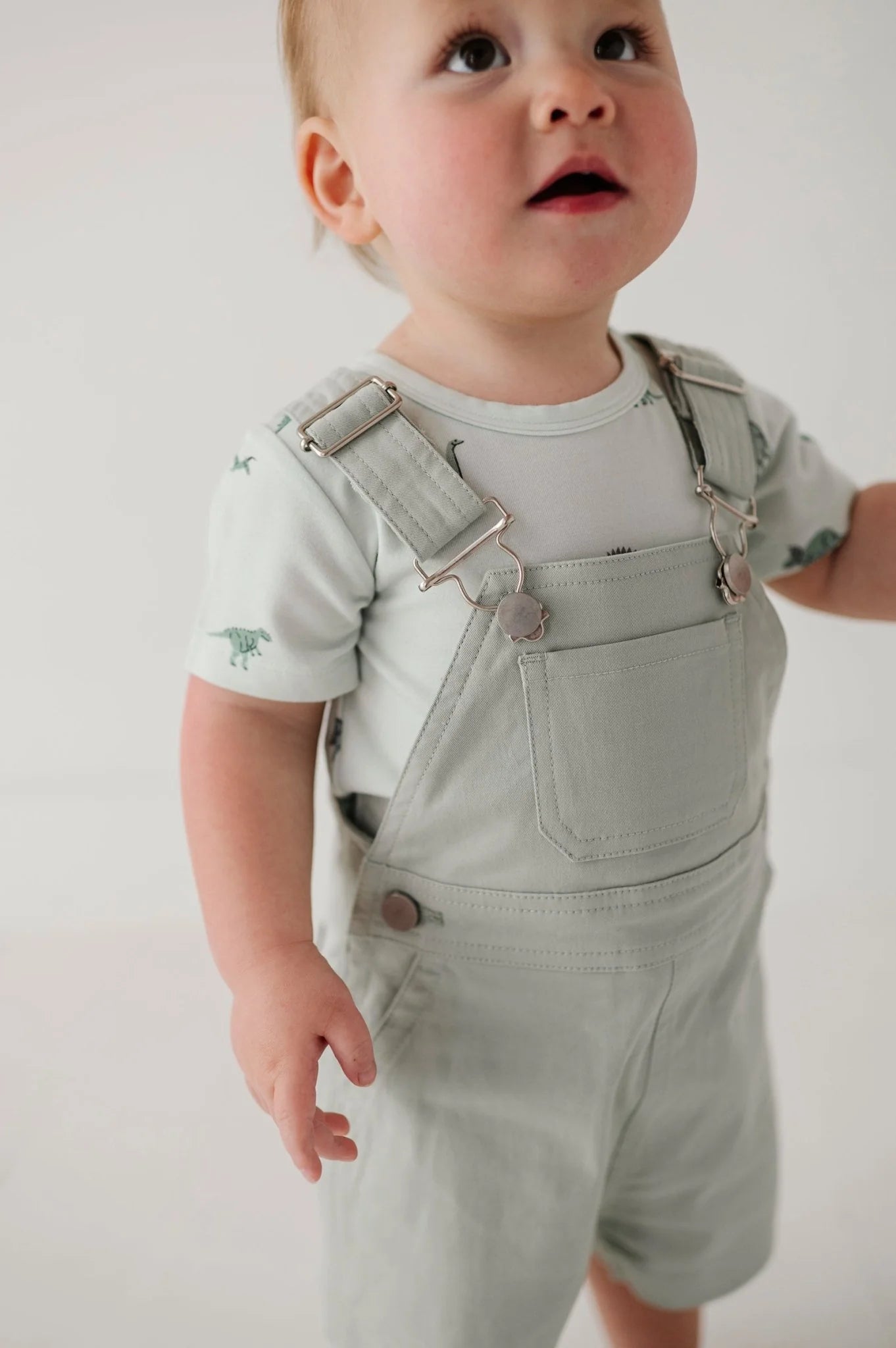 Cotton Overall Set | Dinosaur