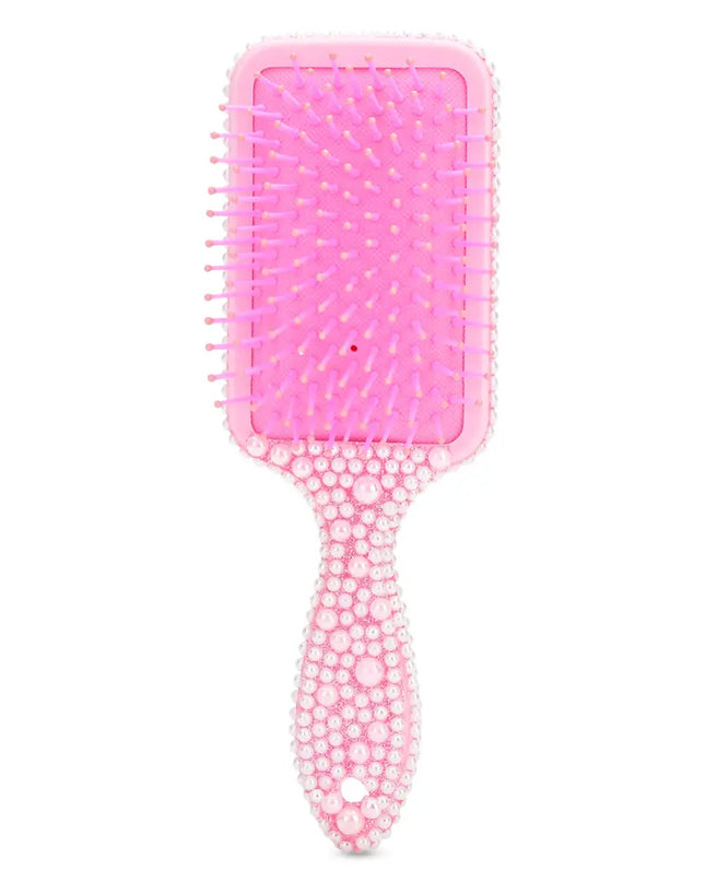 Pink Pearl Hairbrush