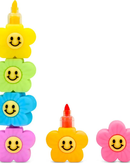 Smile Flower Stackable Markers