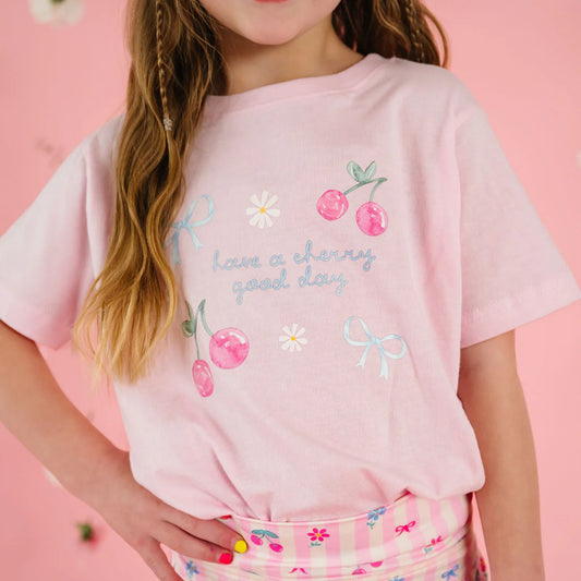 Cherry Good Day Short Sleeve Tee