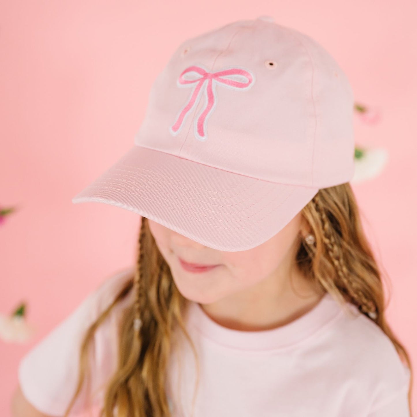 Coquette Bow Embroidered Cap