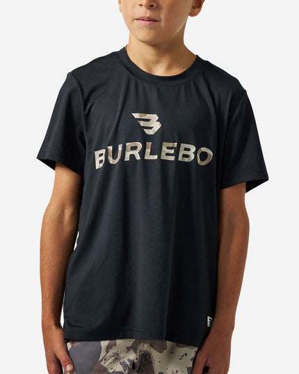 Youth Go To Tee | Black Classic Camo