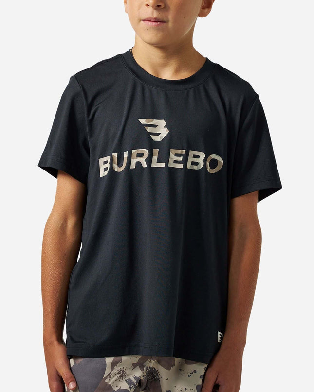 Youth Go To Tee | Black Classic Camo